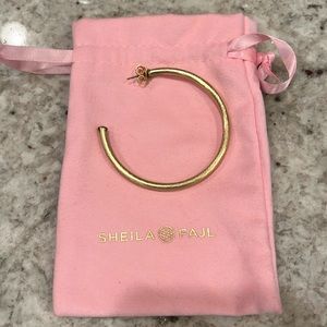 Sheila Fajl gold hoop earring (ONLY ONE)!
